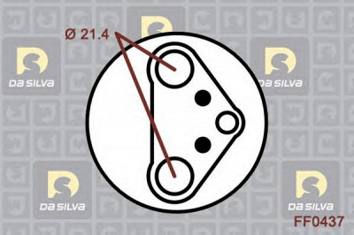 DA SILVA ff0437 -  Осушитель, кондиционер